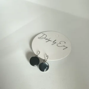 Dormeuse noir 12 mm acier inoxydable